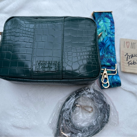 Pom Pom London Marine Blue Croc City - Picture 5 of 5